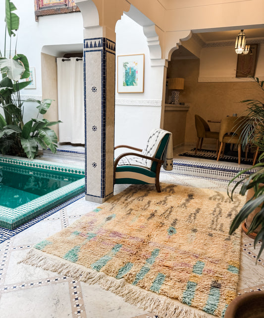 Kasbah Handwoven Moroccan Wool Rug