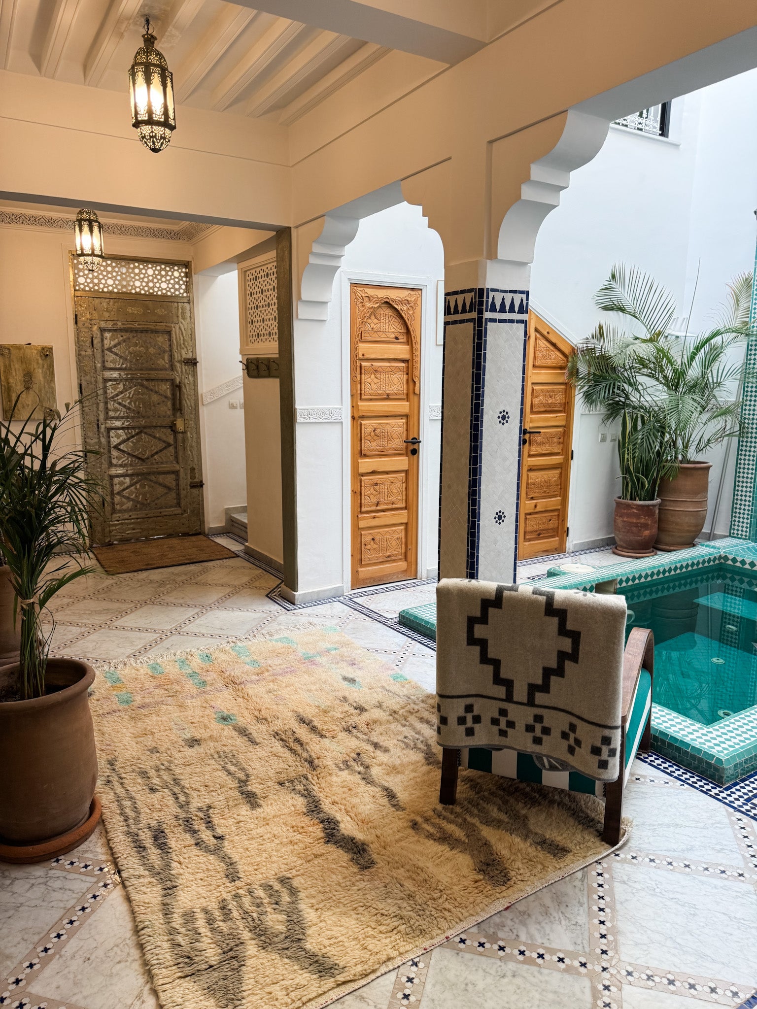 Kasbah Handwoven Moroccan Wool Rug