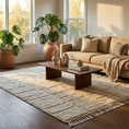 Load image into Gallery viewer, Menna Handwoven Moroccan Mrirt Wool Rug 6x8.5
