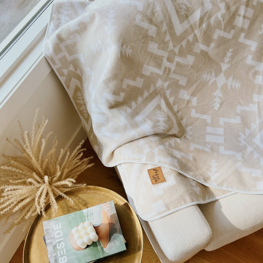 Coca Aztec Reversible Blanket