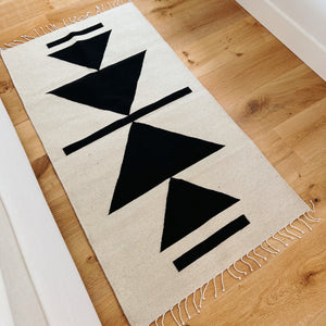 Xalapa Aztec Handwoven Wool Rug