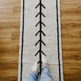 Load image into Gallery viewer, Momo Cream Machine Washable Runner
