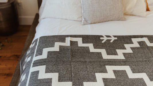 Mojanda Throw Blanket/2 Mojanda Diamond Pillow Covers Bundle