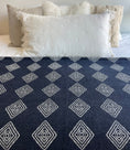Load image into Gallery viewer, Roca Indigo Reversible Blanket
