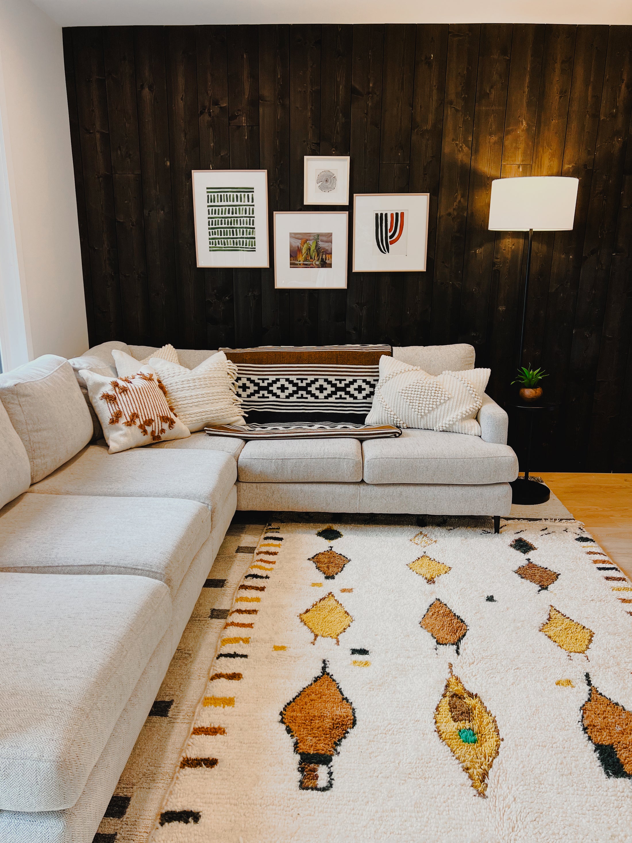 Azilal Handwoven Moroccan Wool Rug