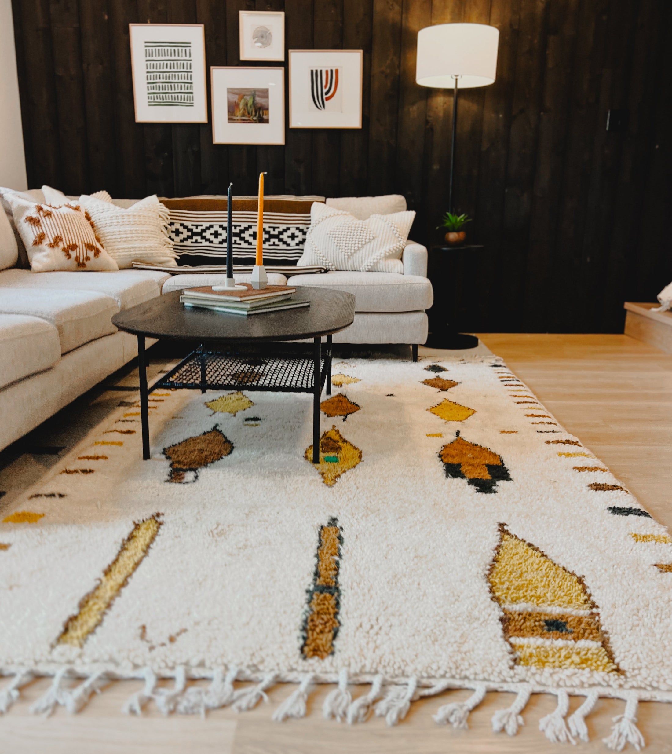 Azilal Handwoven Moroccan Wool Rug