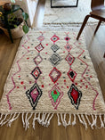Load image into Gallery viewer, Rabat Handwoven Moroccan Wool Rug 3x5
