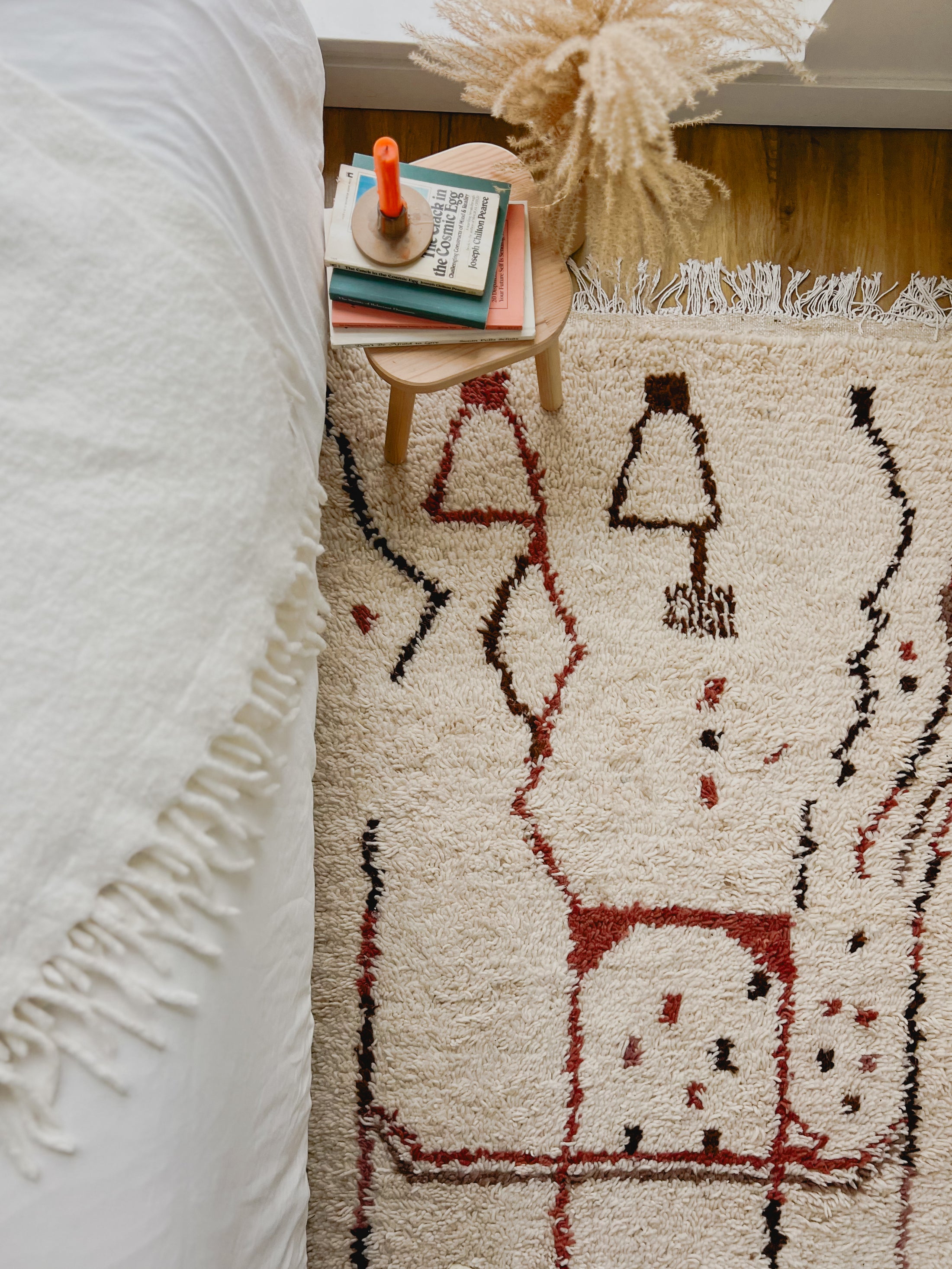 Skoura Handwoven Moroccan Wool Rug 3x5