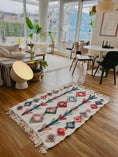 Load image into Gallery viewer, Khira Cotton Moroccan Rug 3x5
