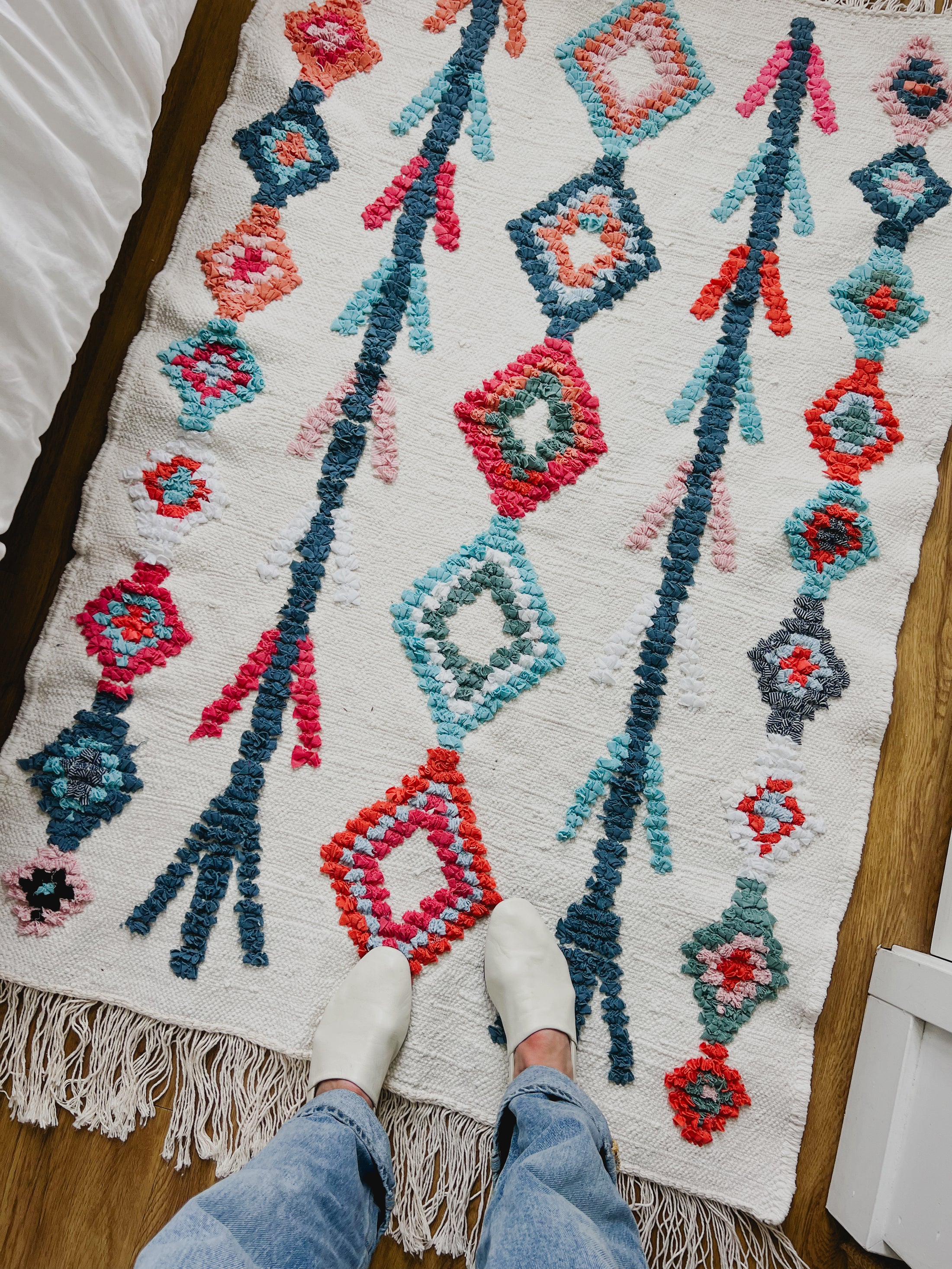 Khira Cotton Moroccan Rug 3x5