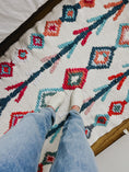 Load image into Gallery viewer, Khira Cotton Moroccan Rug 3x5
