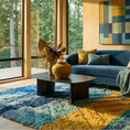 Load image into Gallery viewer, Kamran Handwoven Moroccan Wool Rug 5x8
