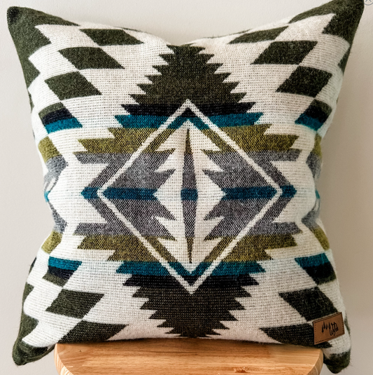 Imperfect** Esmeraldas Pillow Cover