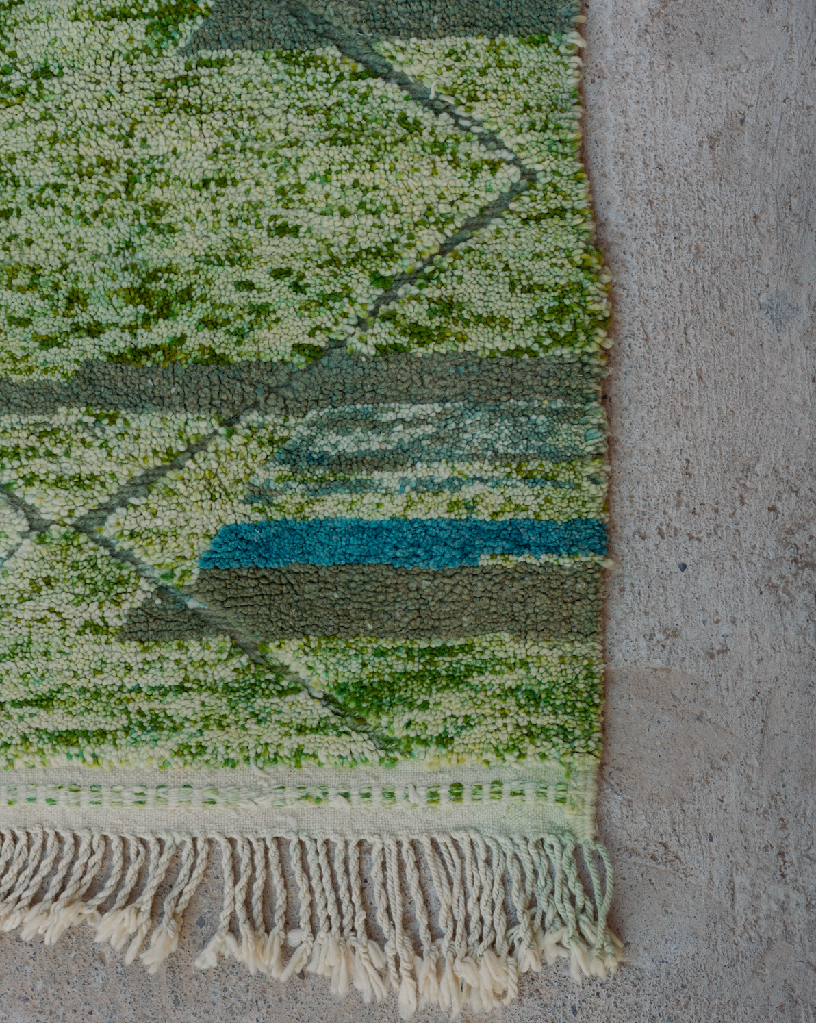 Azrou Handwoven Moroccan Wool Rug