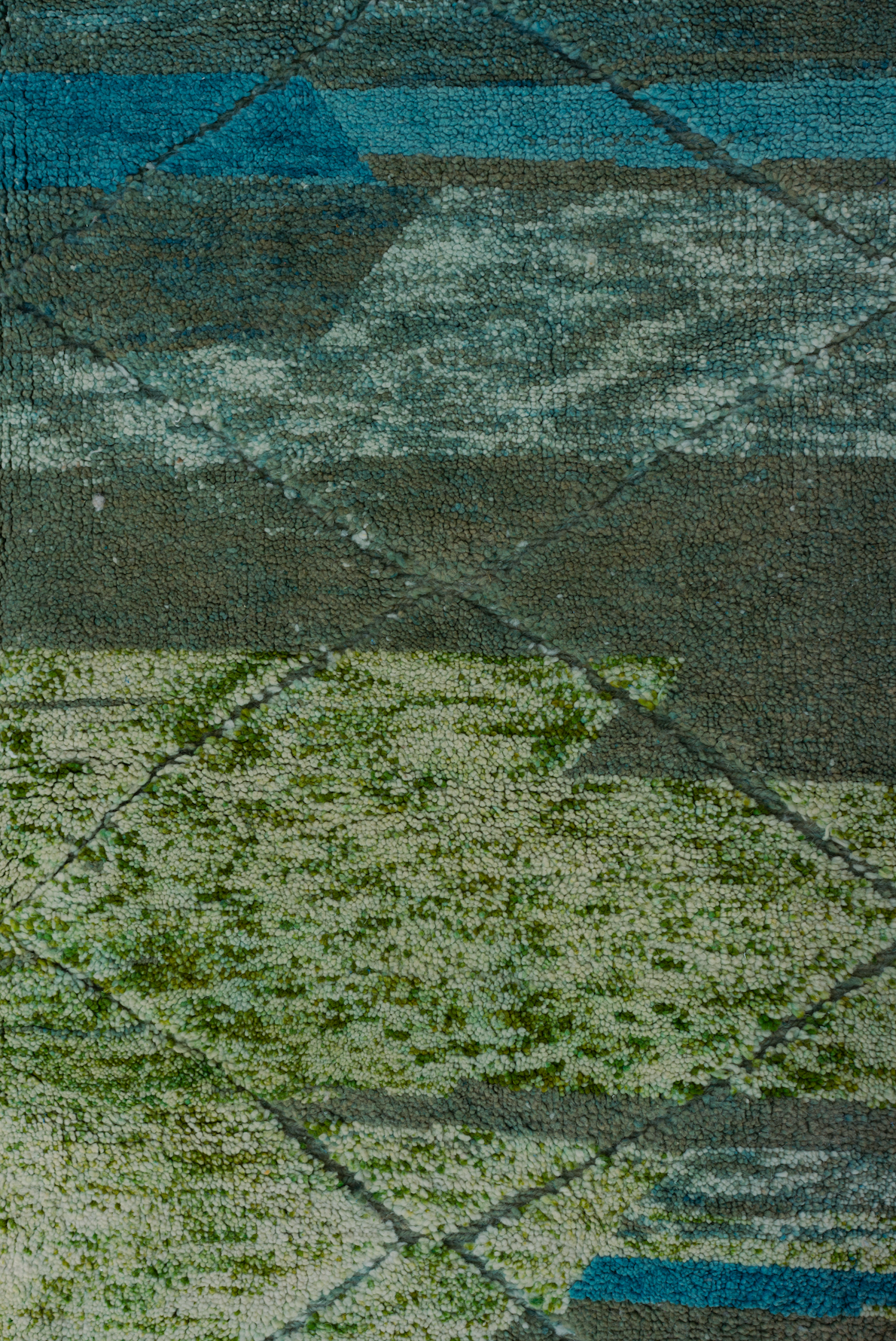 Azrou Handwoven Moroccan Wool Rug