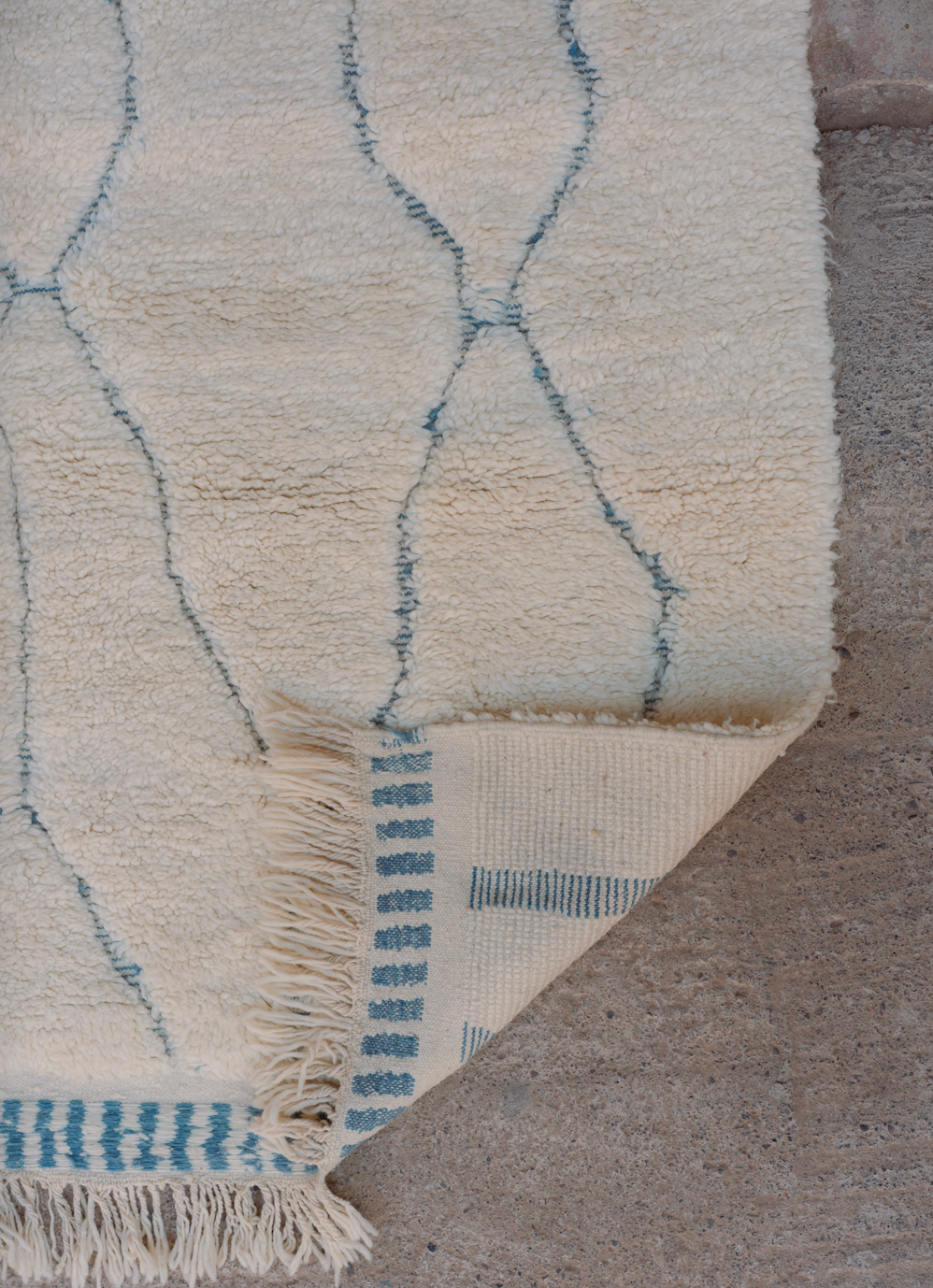 Fes Handwoven Moroccan Wool Rug