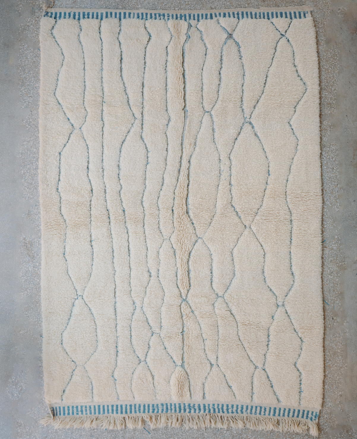 Fes Handwoven Moroccan Wool Rug