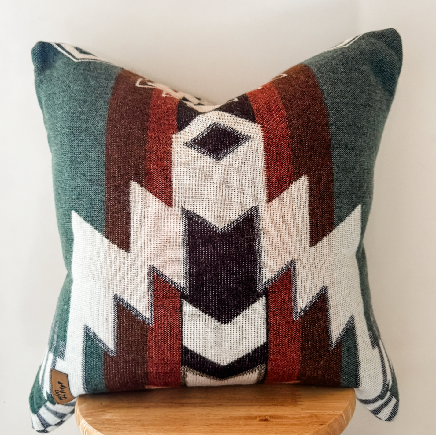 Imperfect** Mystery Quilotoa Green Pillow Cover