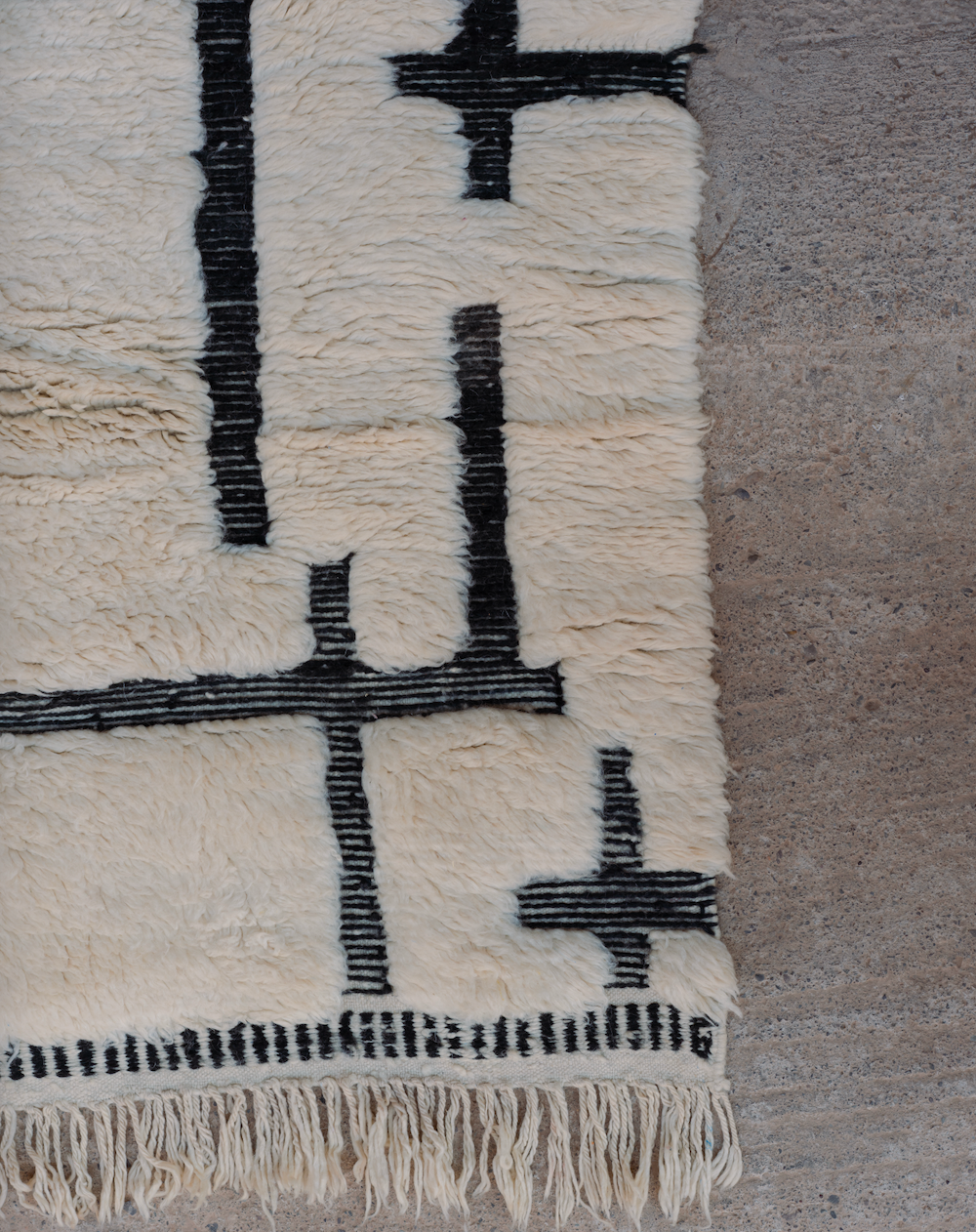 Beni Handwoven Moroccan Wool Rug