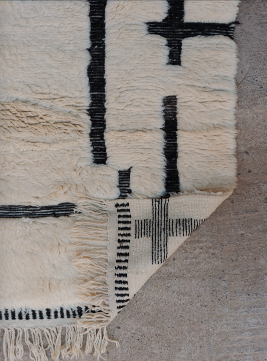 Beni Handwoven Moroccan Wool Rug