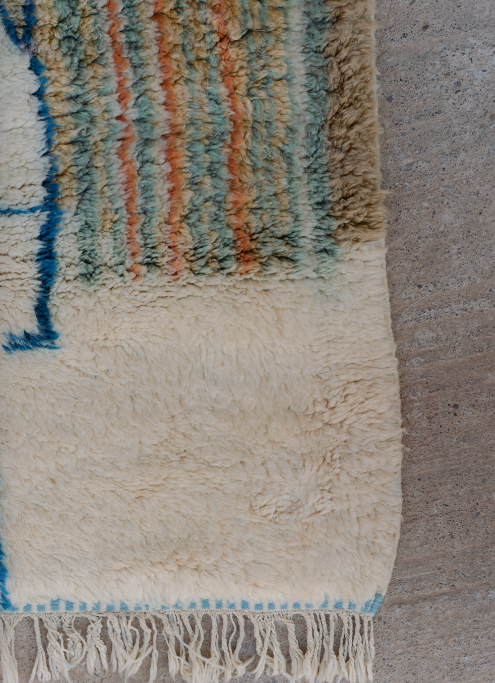 Meknes Handwoven Moroccan Wool Rug