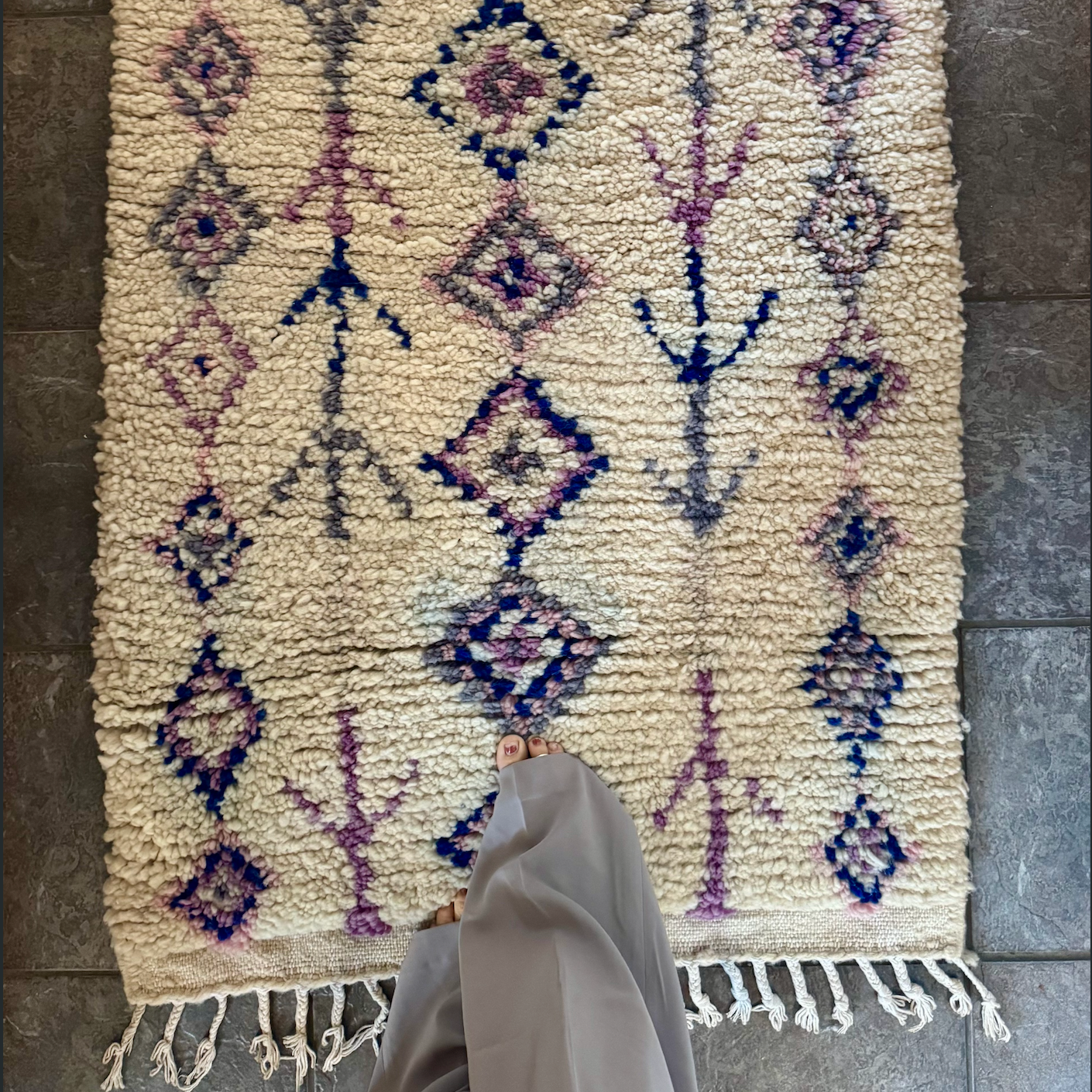 Nazia Wool Runner Rug 2.5x10
