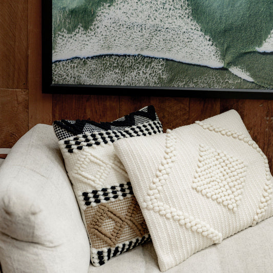Kochi Wool Lumbar Pillow Cover
