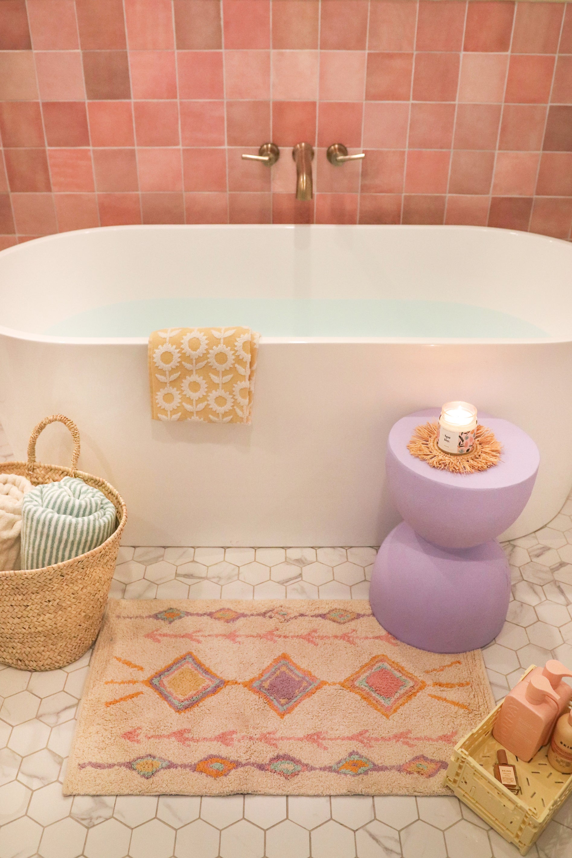 Goa Machine Washable Bath Mat