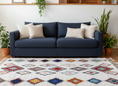 Load image into Gallery viewer, Ranya Cotton Moroccan Rug 5x7
