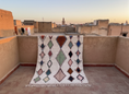 Load image into Gallery viewer, Chama Cotton Moroccan Rug 5x8
