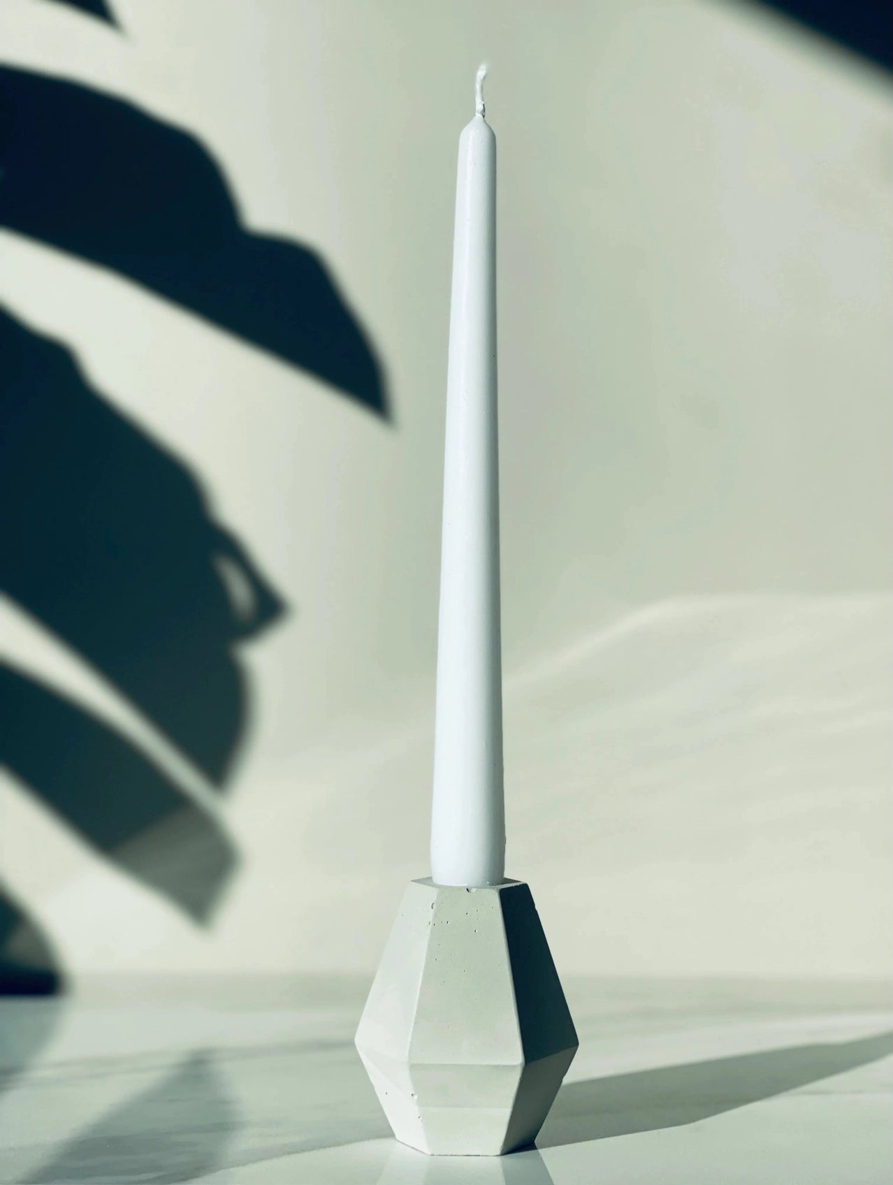 Geo Stone Candleholder
