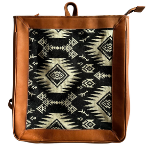 Cruz Leather Aztec Slim Backpack