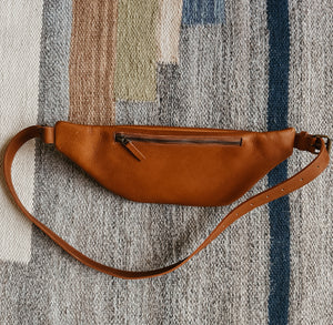 Vega Leather Crossbody Travel Sling Bag