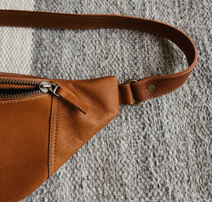 Vega Leather Crossbody Travel Sling Bag