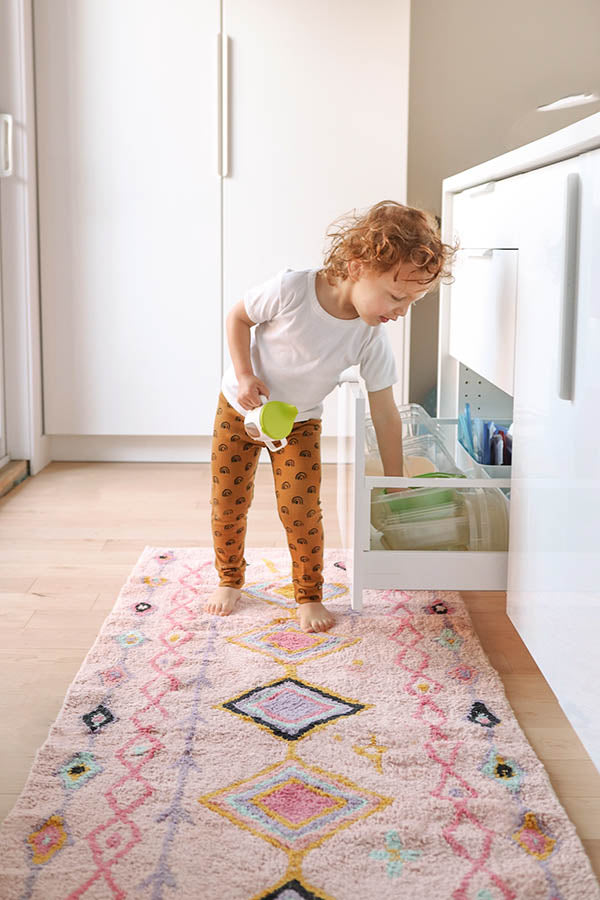 Diamond Machine Washable Runner