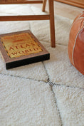 Load image into Gallery viewer, Beni Ourain Moroccan Wool Rug - Double Diamonds
