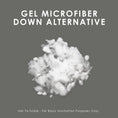 Load image into Gallery viewer, Gel Microfiber Down Alternative Pillow Insert
