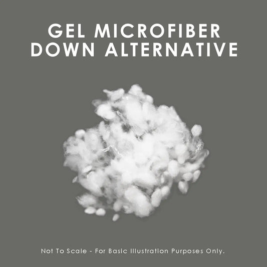 Gel Microfiber Down Alternative Pillow Insert