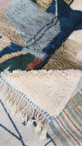 Load and play video in Gallery viewer, Meknes Handwoven Moroccan Wool Rug
