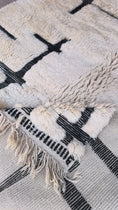 Load and play video in Gallery viewer, Beni Handwoven Moroccan Wool Rug
