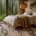 Load image into Gallery viewer, Bamou Handwoven Moroccan Wool Rug 4.5x7
