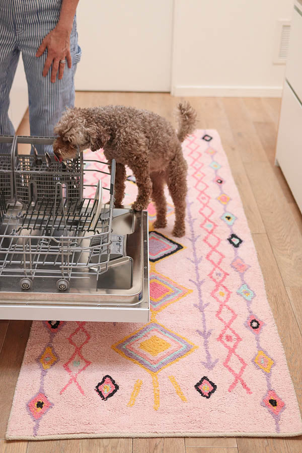 Diamond Machine Washable Runner