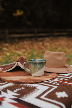 Cochasqui Reversible Blanket  //  Brown/Red/Rust/Black