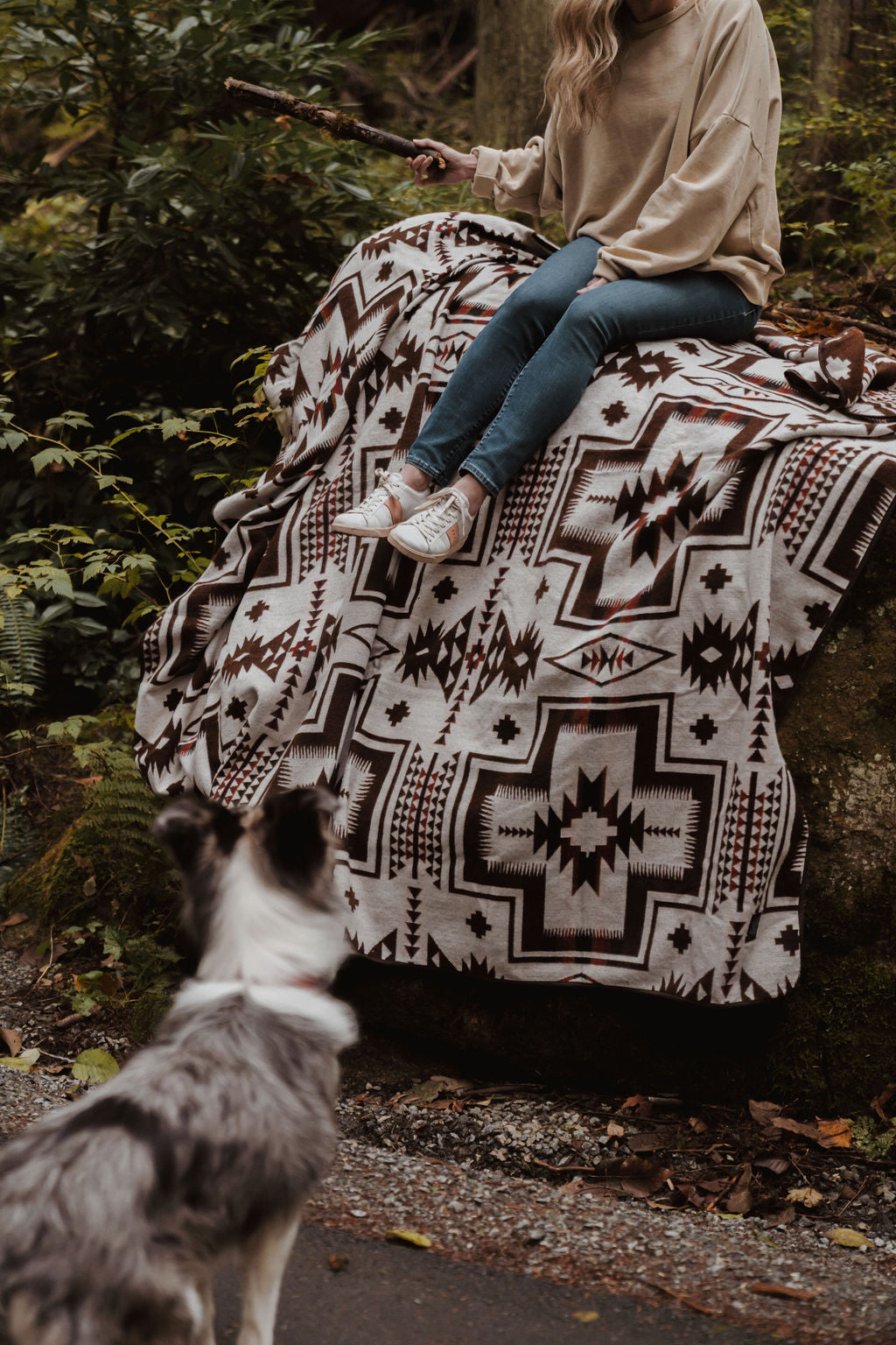 Cochasqui Reversible Blanket