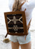 Cruz Leather Aztec Slim Backpack