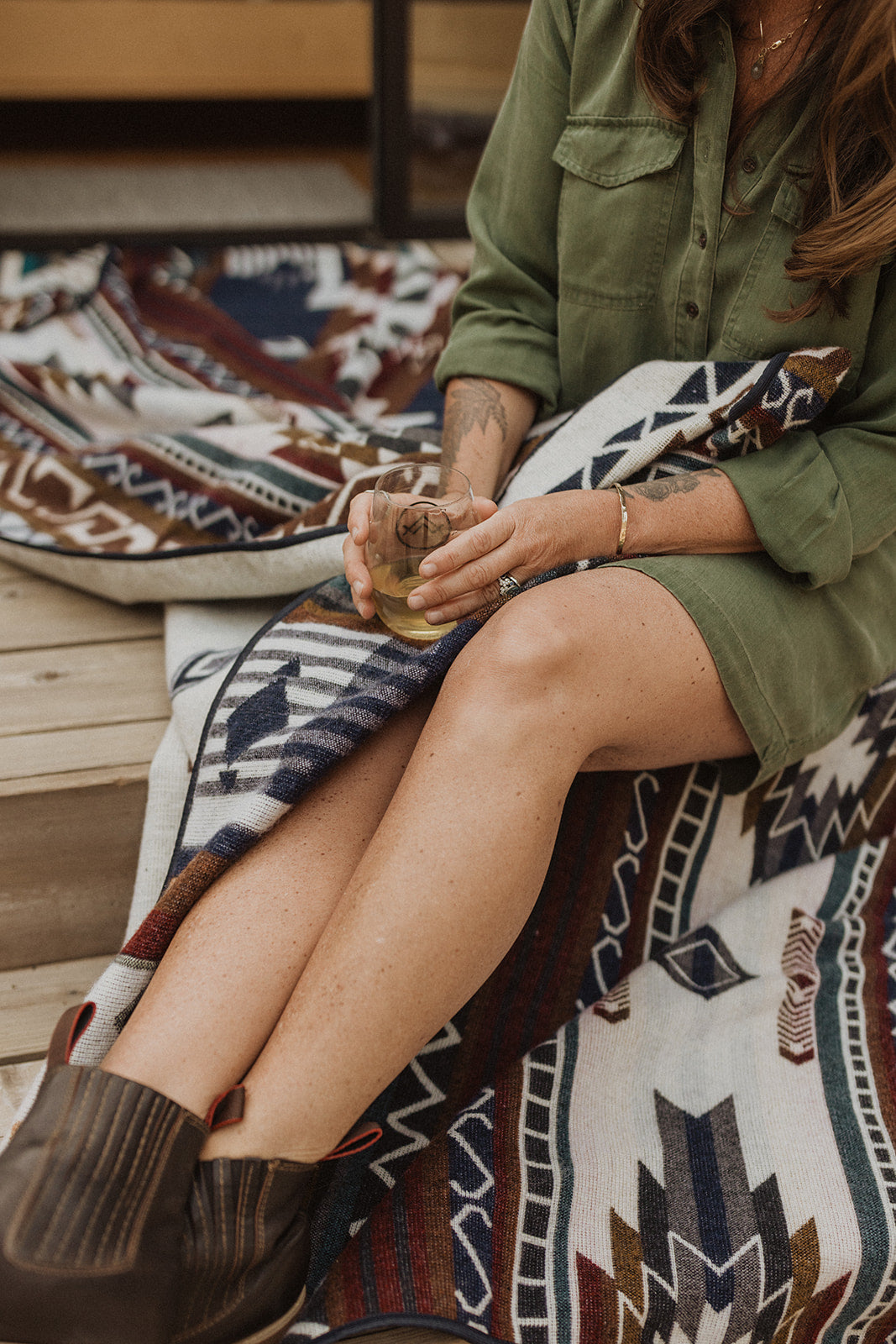 Portoviejo Aztec Reversible Blanket
