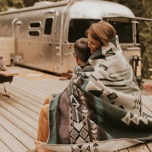 Latacunga Aztec Reversible Blanket
