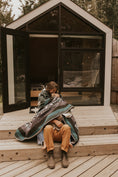 Load image into Gallery viewer, Latacunga Aztec Reversible Blanket
