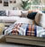 Mica Aztec Reversible Blanket  //  Grey/Rust/Navy