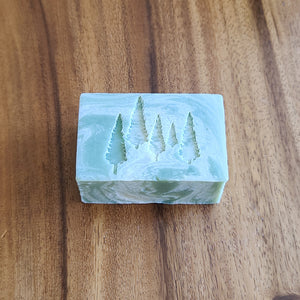 Shea Butter + Peppermint + French Green Clay Soap